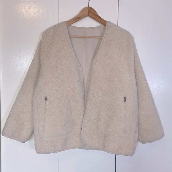 Faux Shearling Jacket - Picture 1 of 4